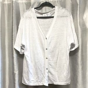 White oversize shirt